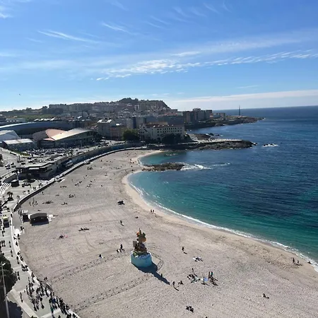 Primera Linea Playa Riazor Apartamento *