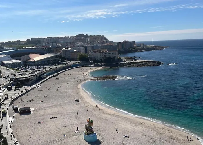 Primera Linea Playa Riazor Appartamento *
